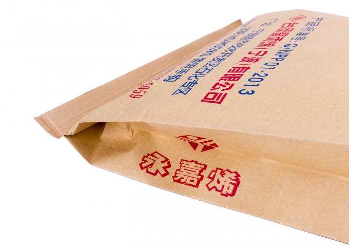 Pp Geweven Gelamineerde Kraftpapier-Document Plastic Document Zak voor Voedsel/Korrel/Chemische Industrie