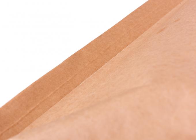 Het Document van Kraftpapier van de voedselrang Vlakke Zakken, Pp Geweven Verpakkingshitte - verzegel Foliezakken 25 Kg