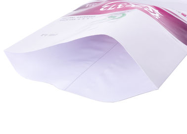 50kg witte Kraftpapier-Document Cementzak, pp Gelamineerde Kraftpapier-Document niet Geweven Stoffenzakken leverancier