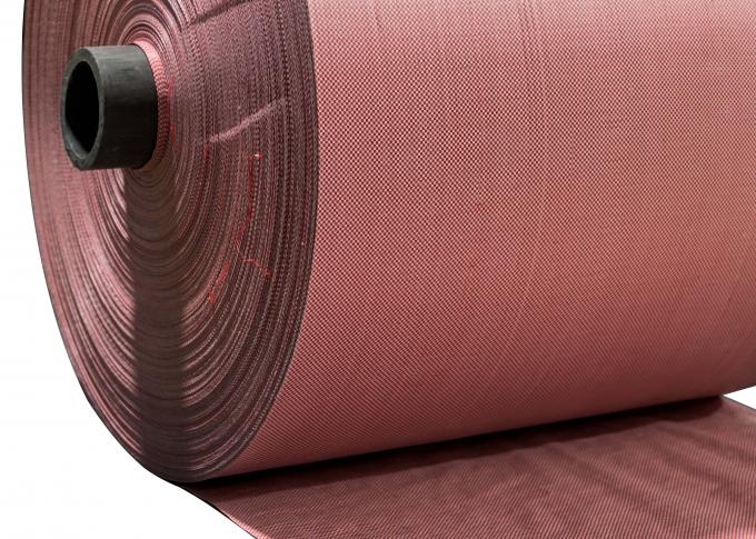 De geweven Polypropyleen Afdekkende Geotextile Filterstof voor Geweven Pp doet/Zakken 15cm - 200cm Breedte in zakken